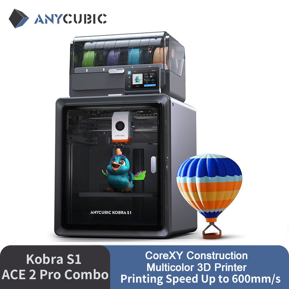 3D Printing Online Service - Stampante 3D Multicolore Anycubic Kobra S1