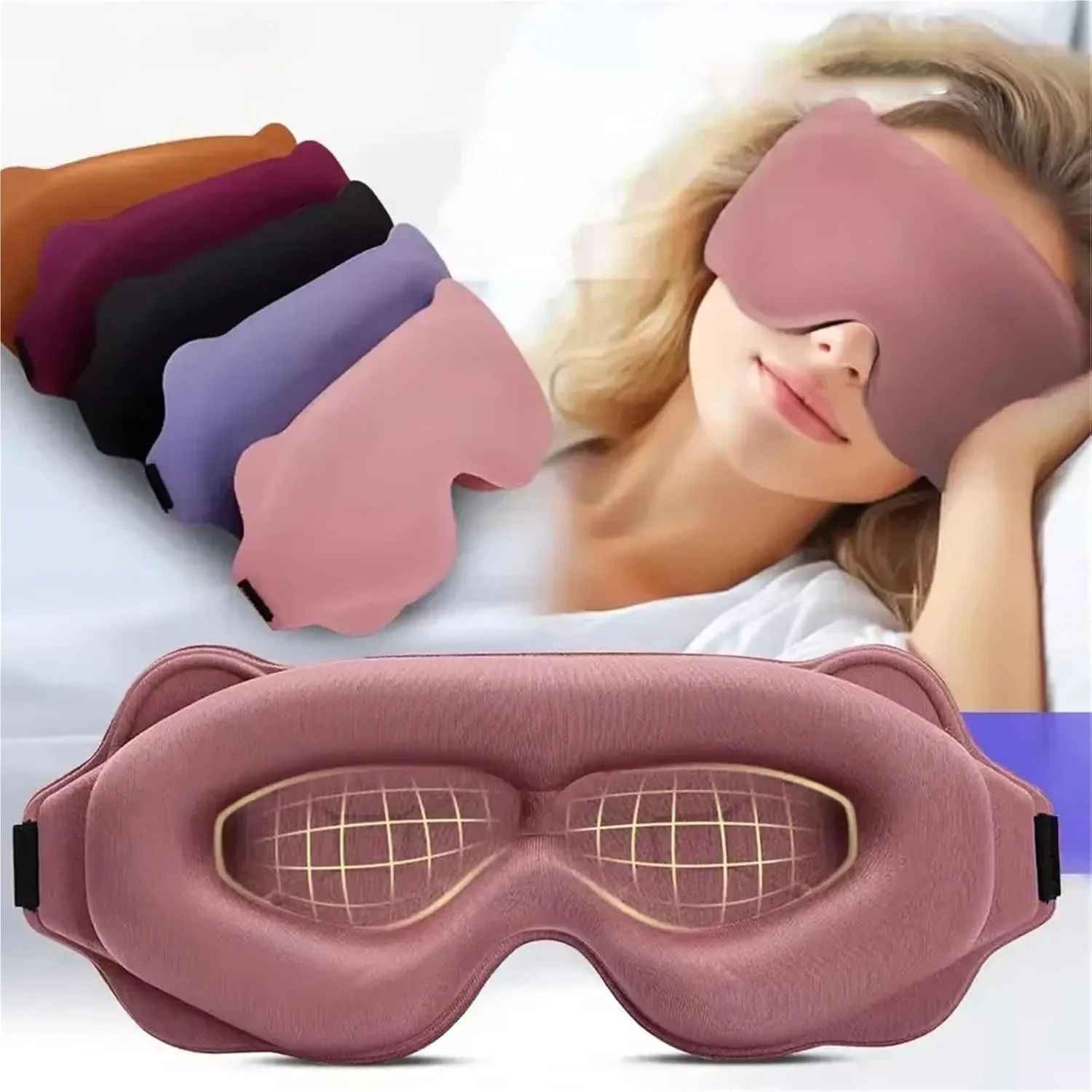 3D Printing Mask - Maschera per dormire 3D, blocca la
