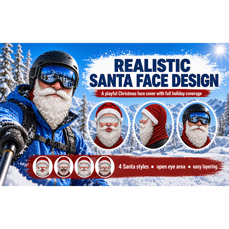 Maschera da Sci 3D Divertente  - 3D Printing Mask recensione e prezzo