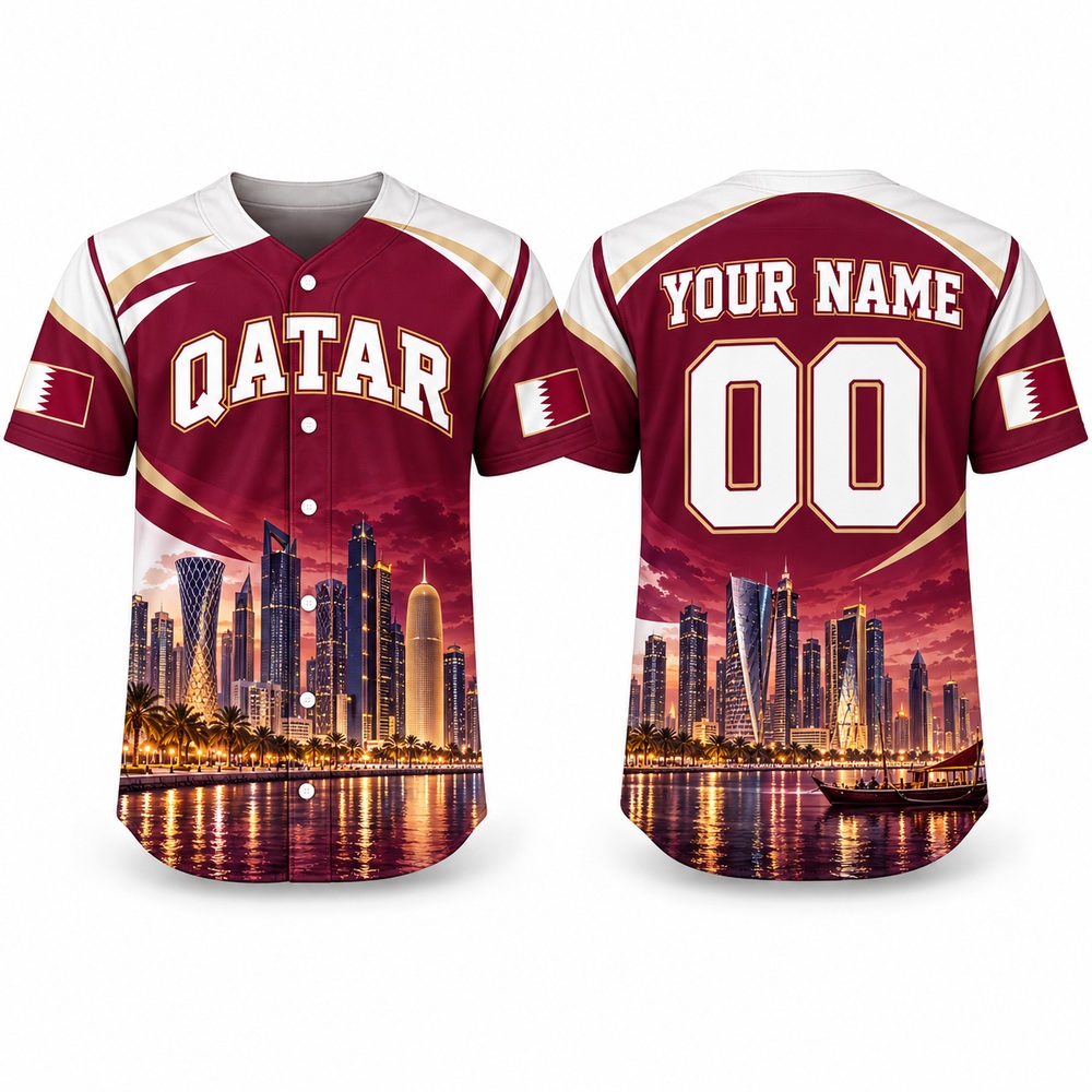 Maglia da baseball personalizz - 3D Printing Qatar recensione e prezzo