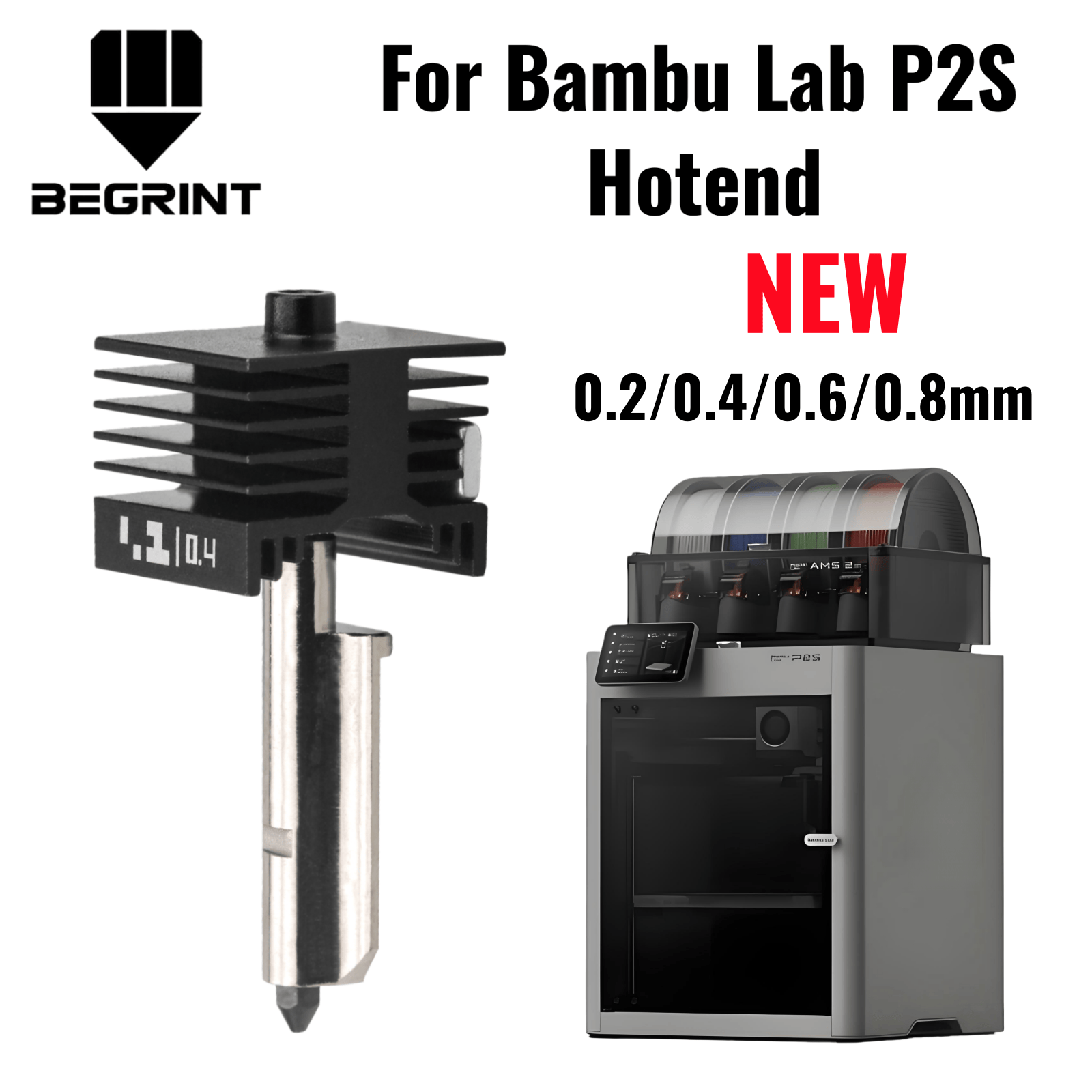 Per Bambu Lab P2S X2D Hotend A - 3D Printing Bambu Lab recensione e prezzo