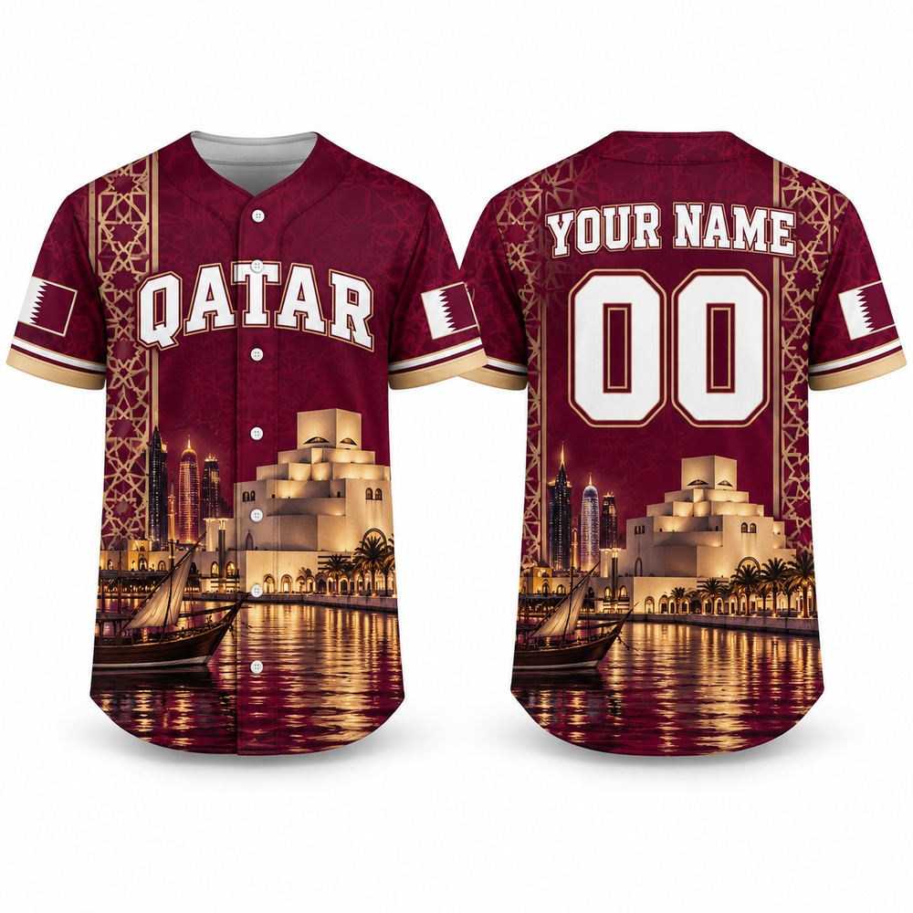 Maglia da baseball personalizz - 3D Printing Qatar recensione e prezzo